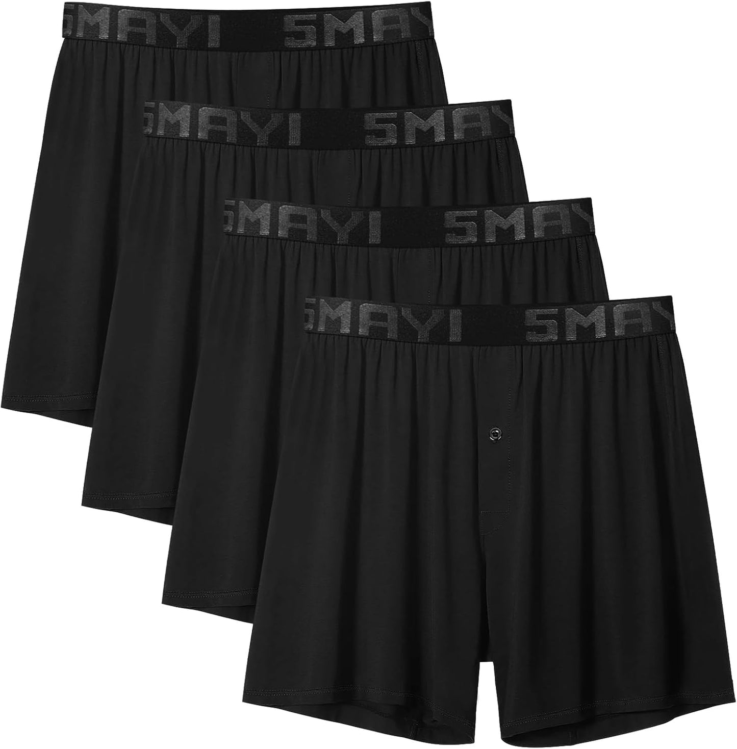 5Mayi Mens Boxers for Men Cotton Comfortable Underwear Pack