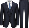 LUPURTY Suits for Men 3 Piece Slim Fit Tuxedo Set - Modern Tailoring