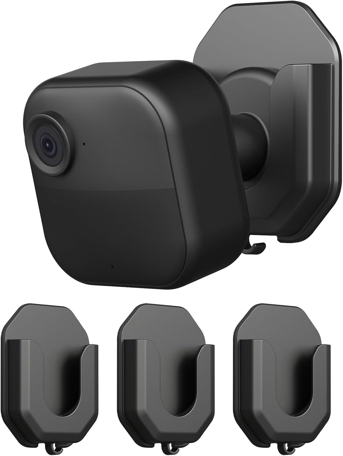 3 Pack No Drill Camera Mount for Blink & Ring Cameras