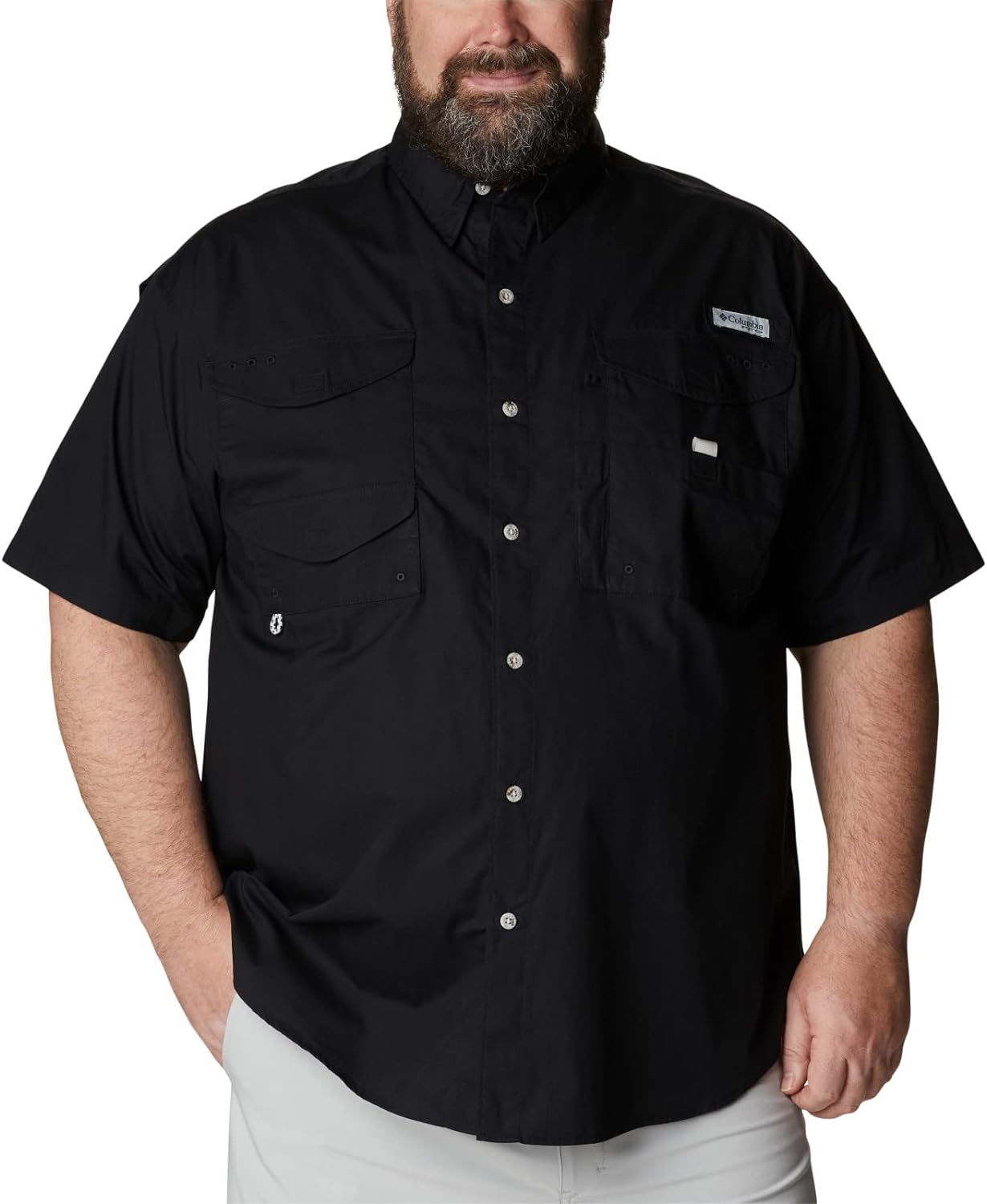 Columbia Men's Bonehead Big & Tall Short Sleeve Fishing Shirt