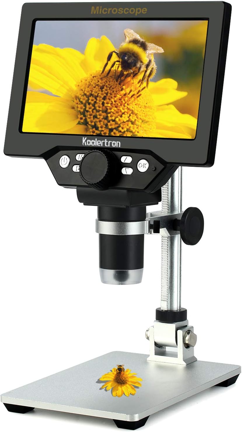 Koolertron 7 Inch LCD Digital Microscope for Detailed Observations