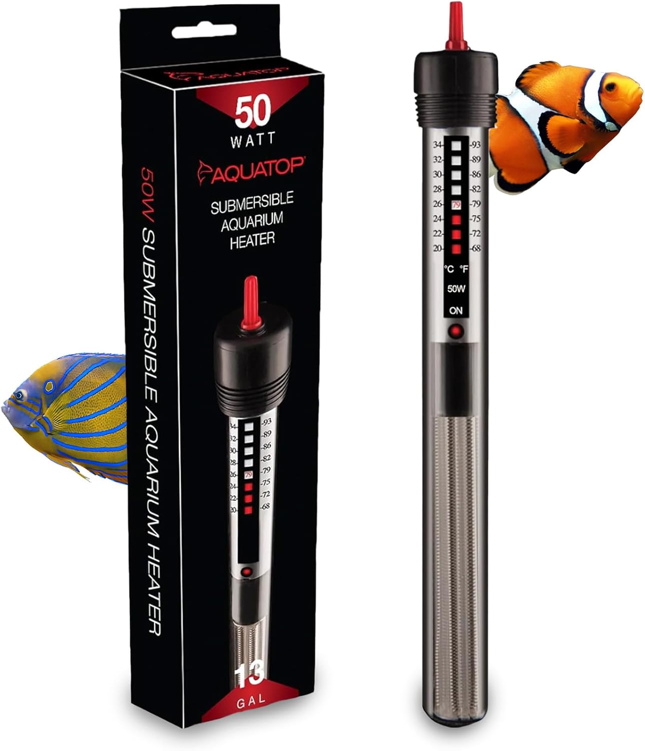 Aquatop 50W Adjustable Aquarium Heater GH-50