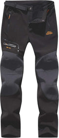 BenBoy Men's Snow Ski Outdoor Waterproof Windproof Fleece Cargo
