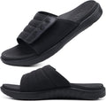 Mens Sandals Adjustable Straps Orthotic Slides - Arch Support Clothing