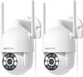 2K Security Cameras Outdoor with 360 Pan-Tilt View & Night Vision