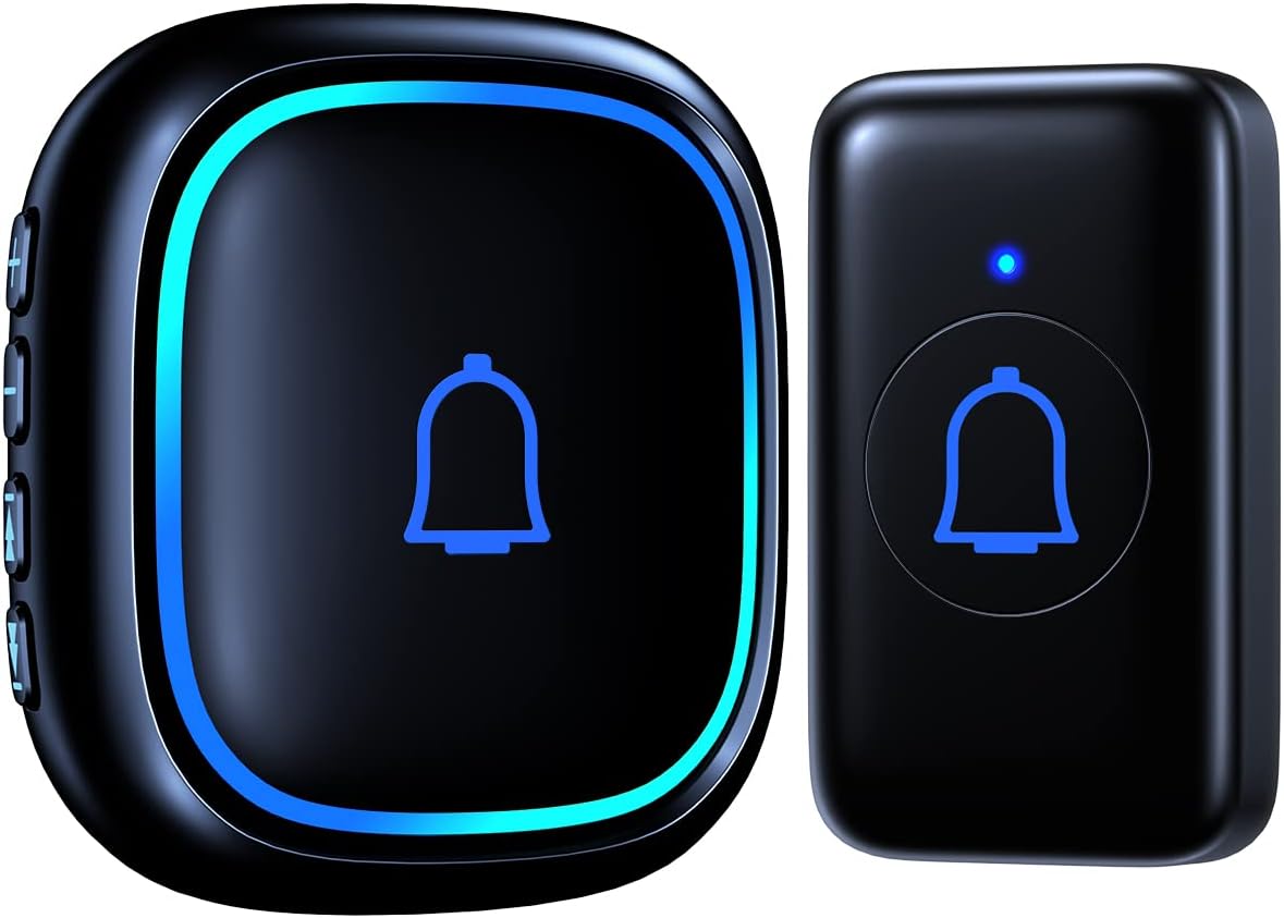 Wireless Classroom Doorbell - 115dB 56 Chimes - 1000ft Range - Let'sWill