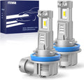 H11 Bulbs H8 H9 Fog Light 15000LM 6500K Super Bright - Fanless Mini