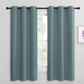 Blackout Curtains Noise Reducing Thermal Insulated Panels - Greyish
