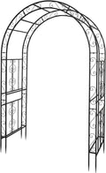 Outvita 7FT Garden Arch Arbor for Weddings and Climbing Plants