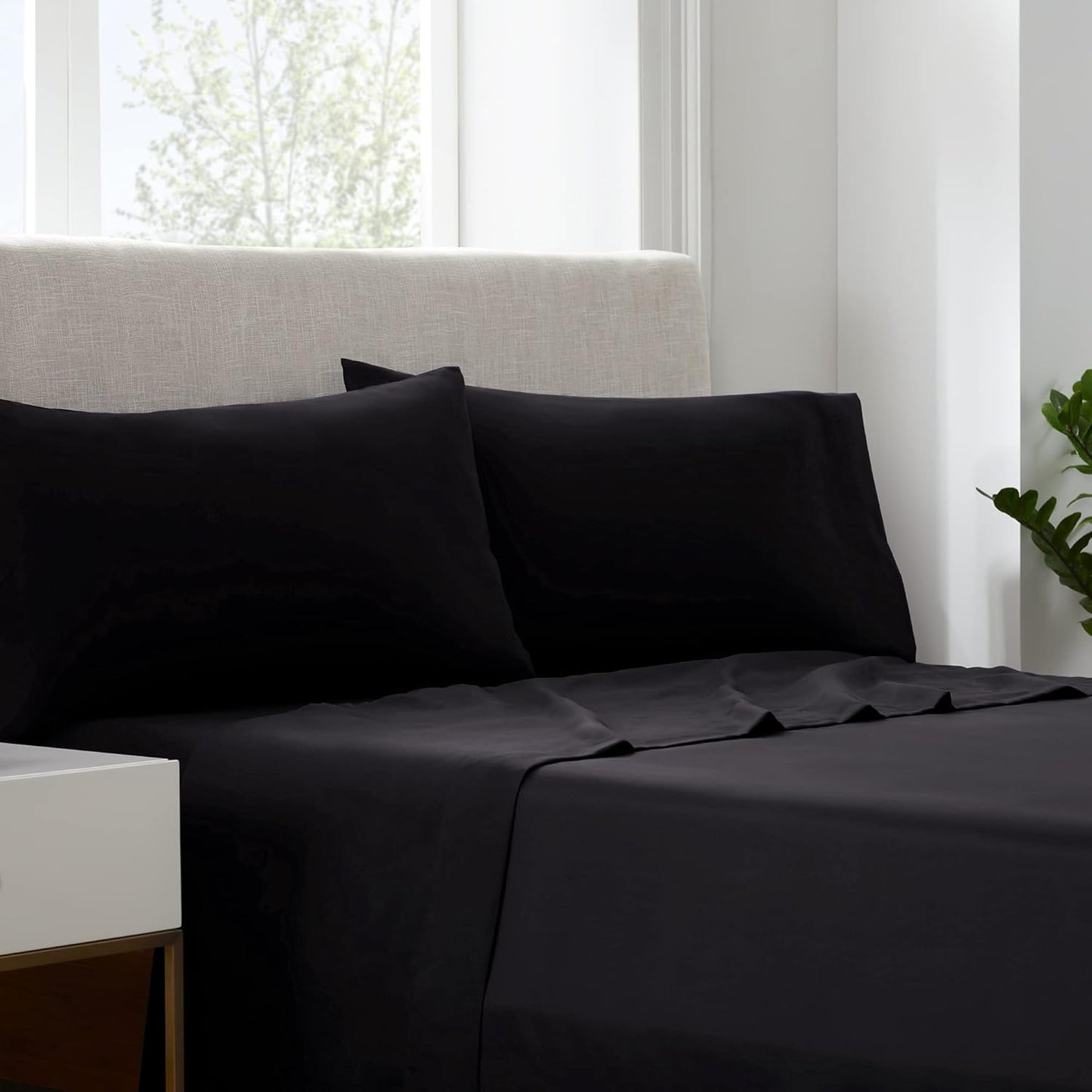 Serta Simply Clean Super Soft Hypoallergenic Bed Sheet Set