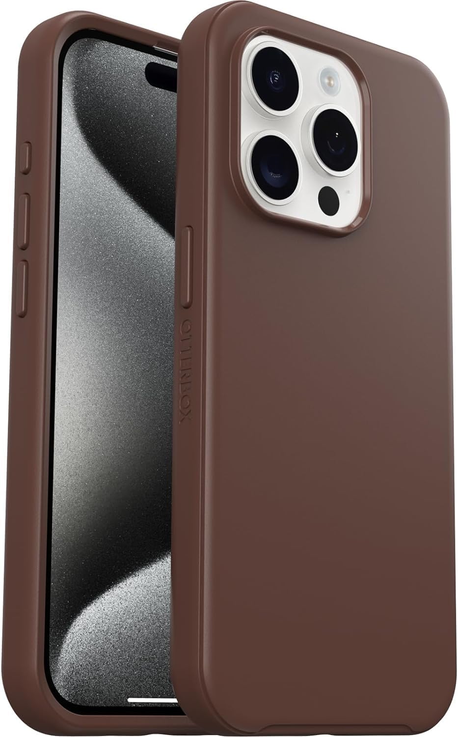 OtterBox iPhone 15 Pro Symmetry Series+ Case - Brown Color