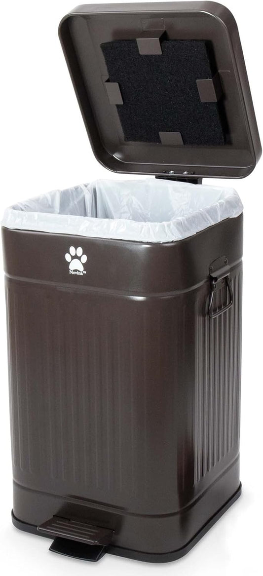Odor-Proof Outdoor Dog Waste Bin - Nevink 12L