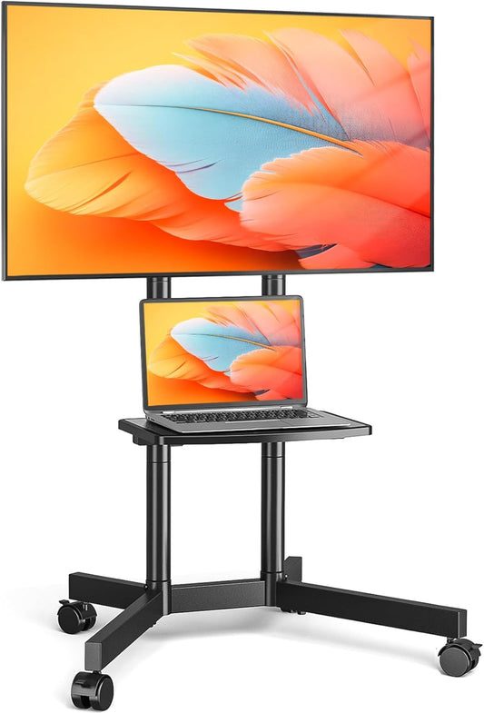Height Adjustable TV Stand with Strong Mobility TVON