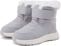 Toddler Snow Boots Waterproof Warm Winter Boots - Easy On, Nonslip