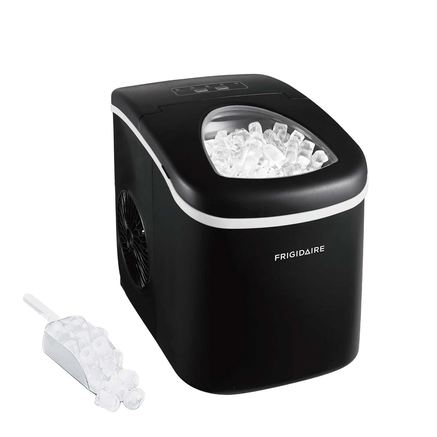 Frigidaire EFIC101-BLACK Portable Ice Maker for Home and Office