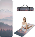 POE Yoga Mat 72in x 24in x 0.31in - High Density Non Slip Mat