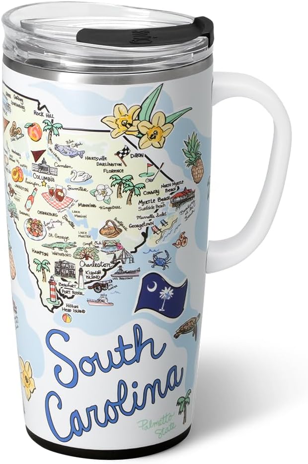 Swig Life 22oz Travel Mug: Insulated Tumbler with Handle