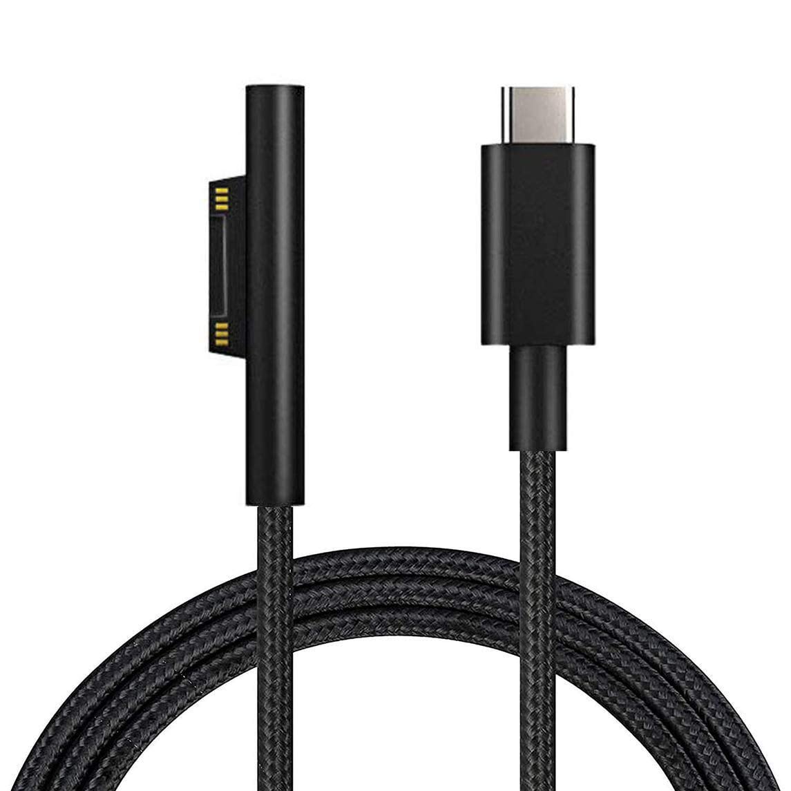 Nylon Braided USB-C Charging Cable for Microsoft Surface Devices