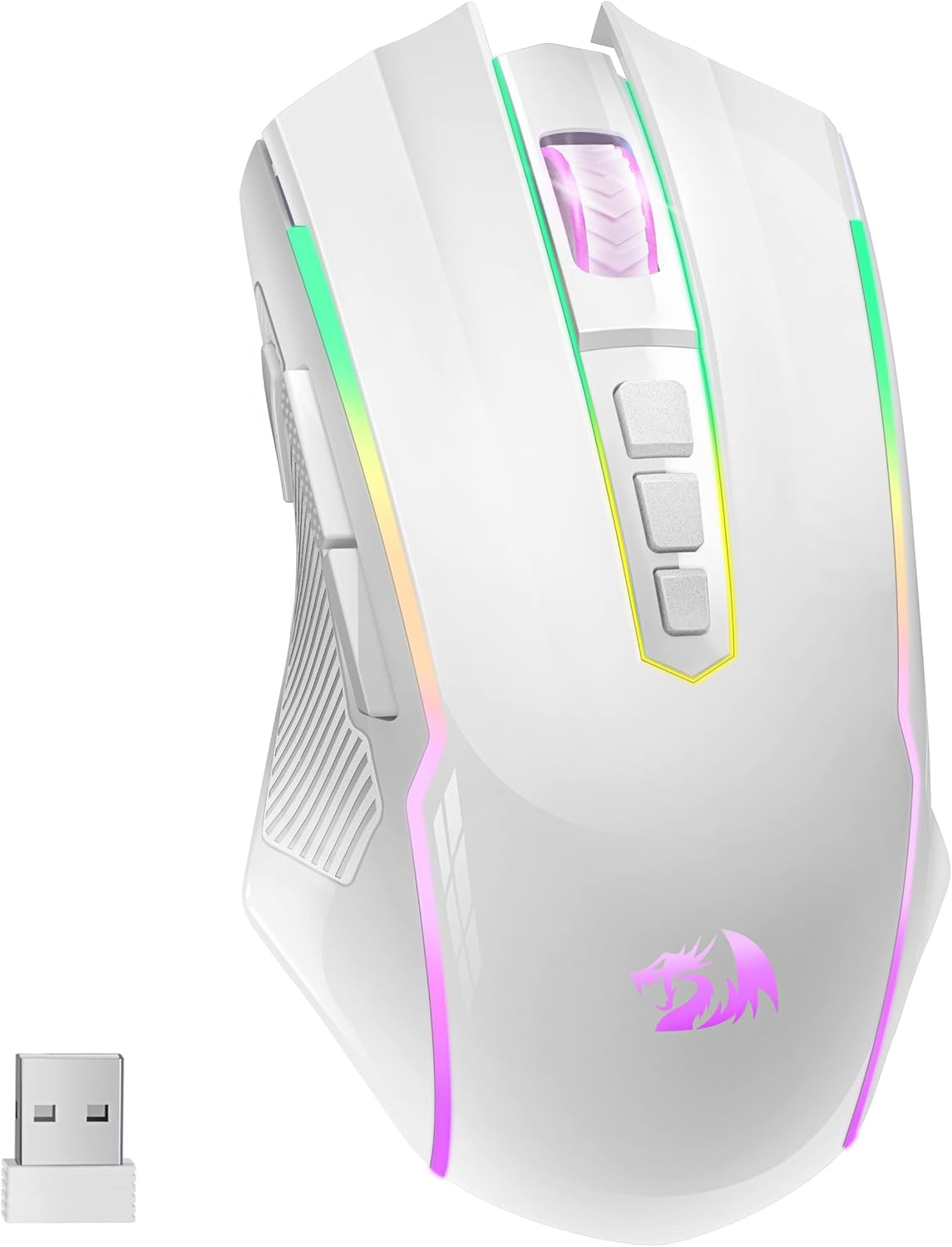 Redragon Wireless Gaming Mouse with RGB Backlit and 8000 DPI