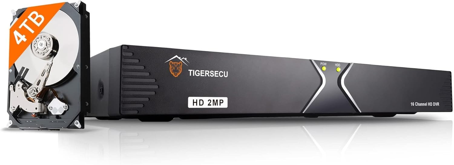 TIGERSECU Super HD 1080P 16 Channel DVR Security Recorder Review