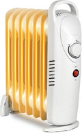 LifePlus Small Oil Filled Heater for Quiet Indoor Comfort