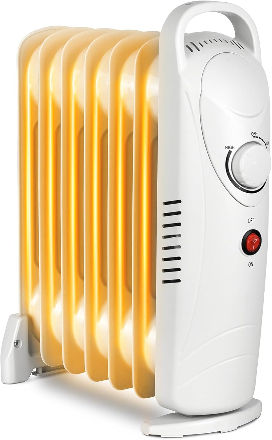 LifePlus Small Oil Filled Heater for Quiet Indoor Comfort