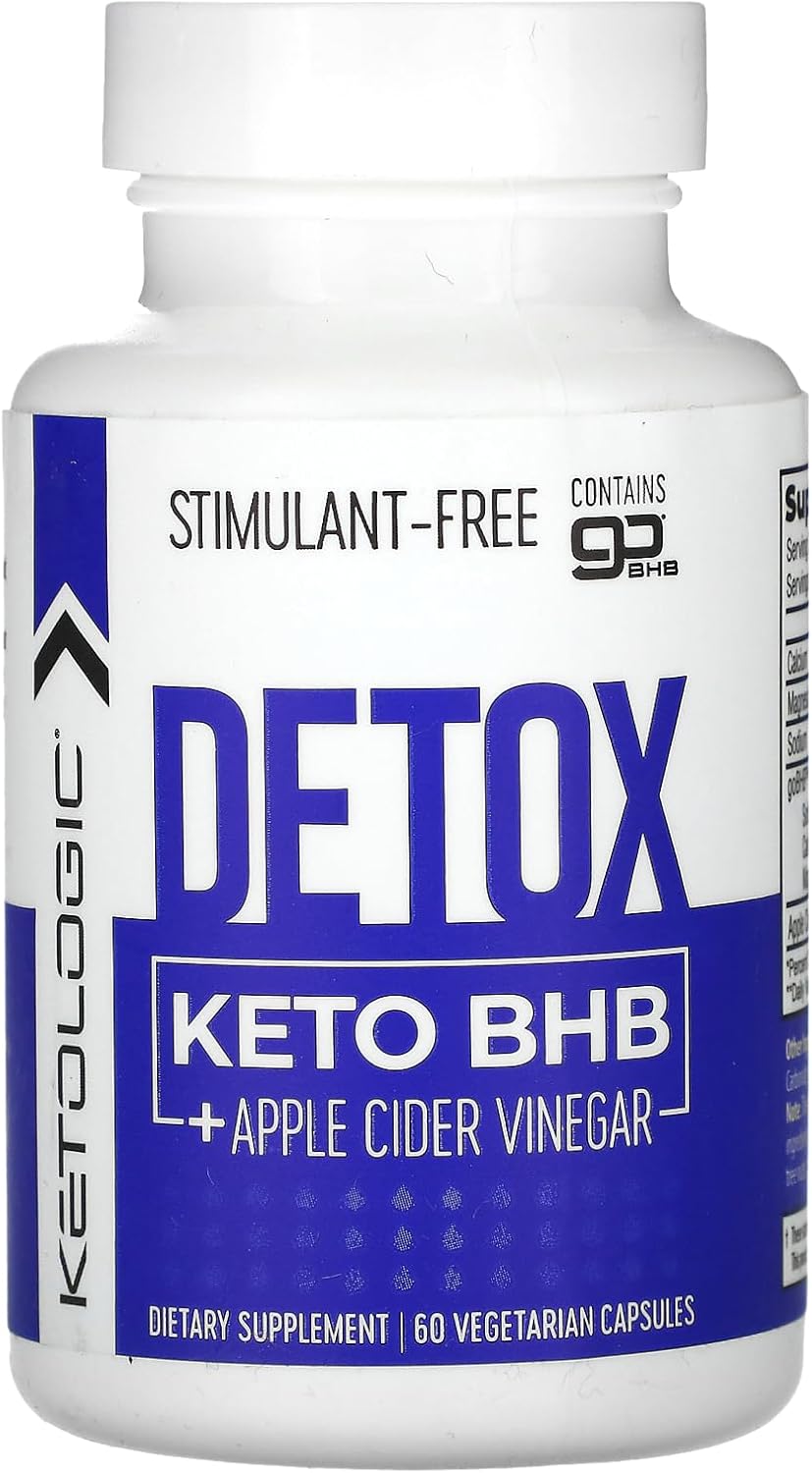Ketologic BHB Caps + Apple Cider Vinegar - Boost Ketones!