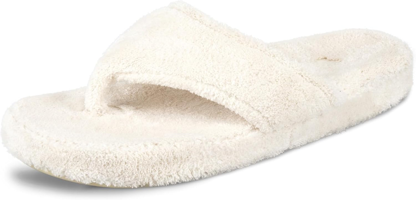 Acorn Women's Spa Thong Slippers for Ultimate Comfort and Support