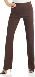 Rekucci Womens Ease into Comfort Bootcut Pull-On Pant - Office Ready