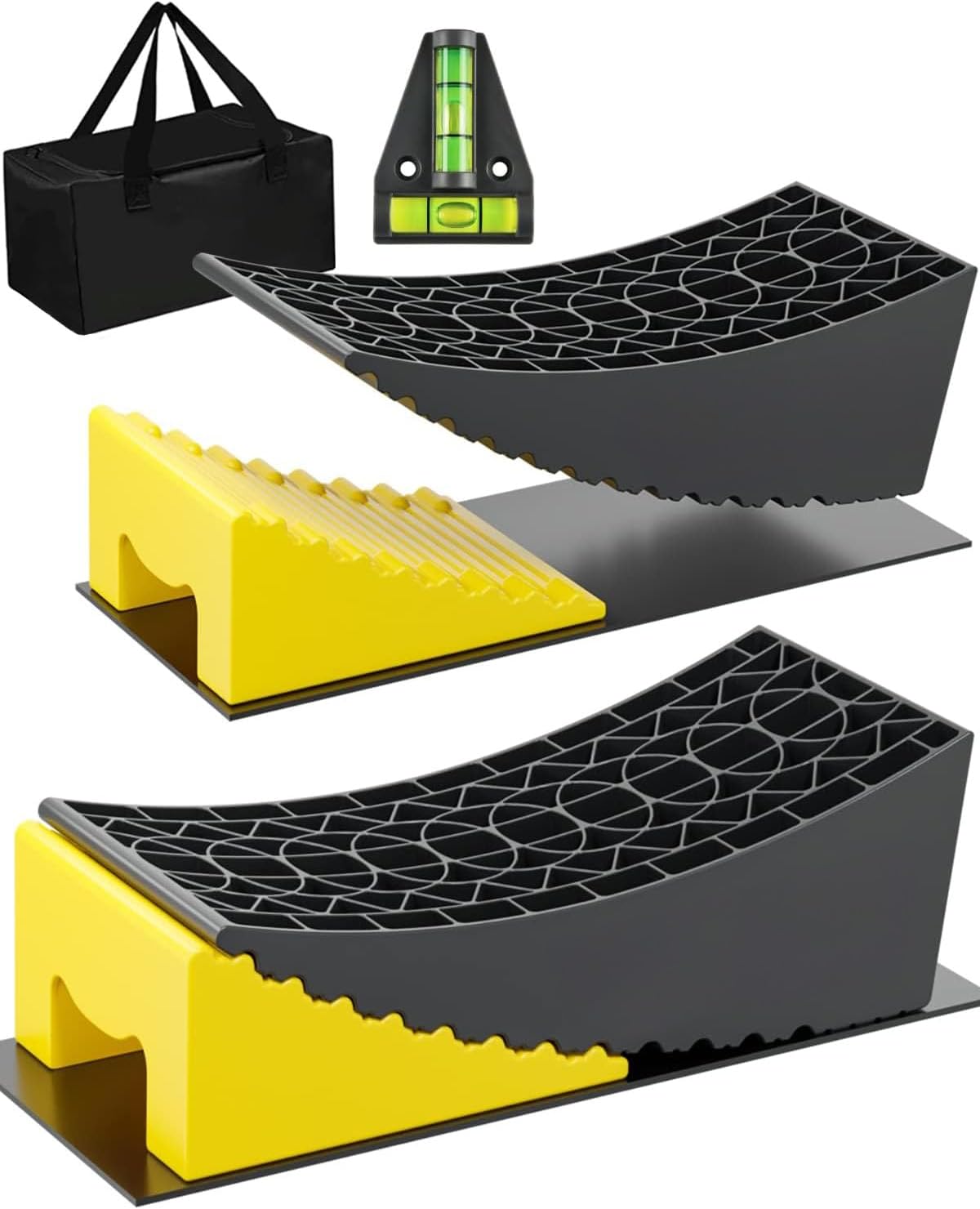 RV Leveling Blocks Ramp Kit for Easy Camper Leveling System