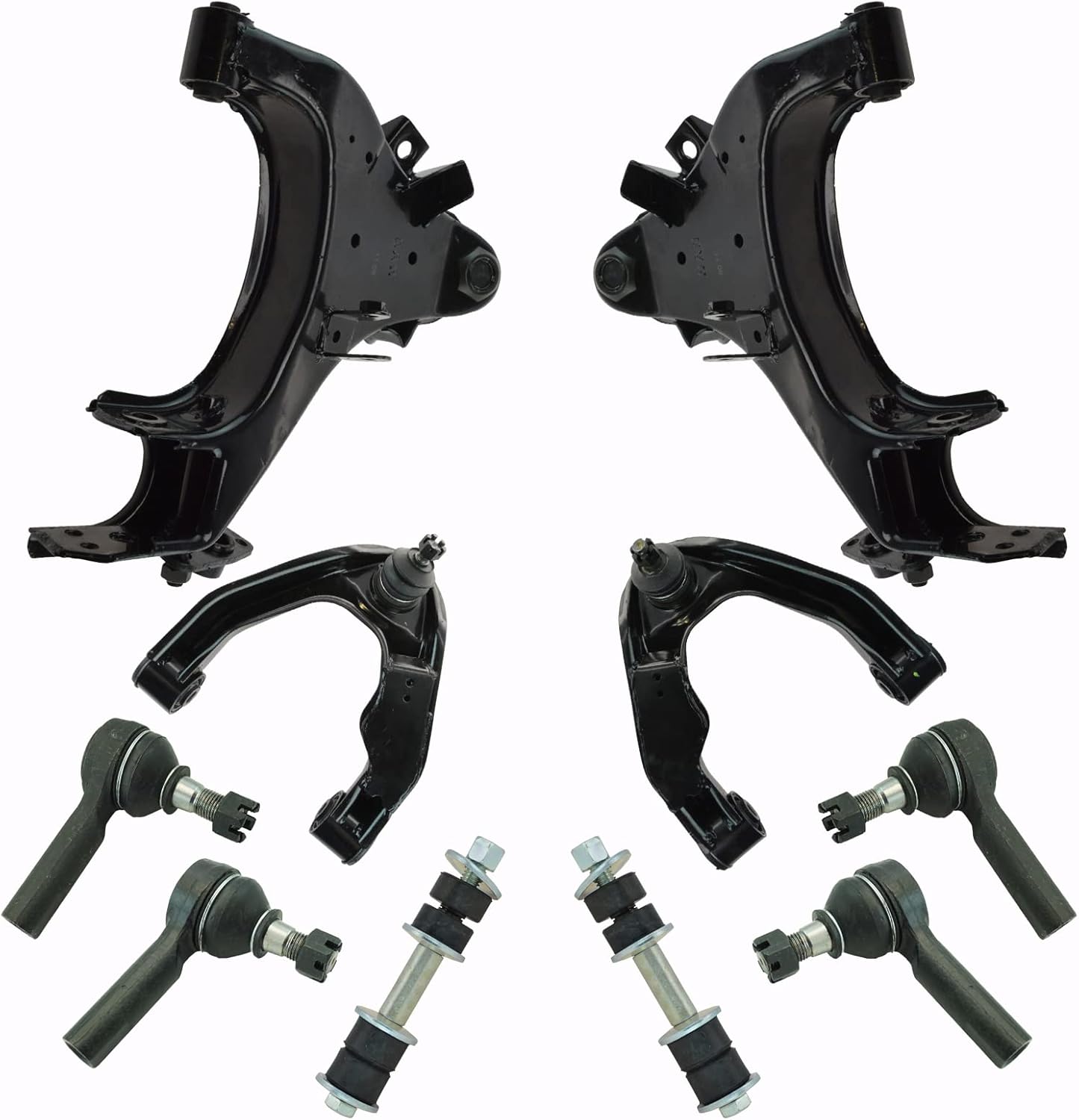 TRQ Front Steering & Suspension Kit for 2000-2004 Nissan Xterra