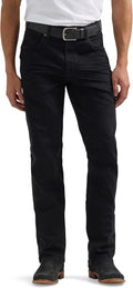 Wrangler Mens Retro Slim Fit Straight Leg Jean - Retro Comfort natural