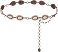 Large Western Concho Metal Belts for Women Cowgirl - Rustic Couture