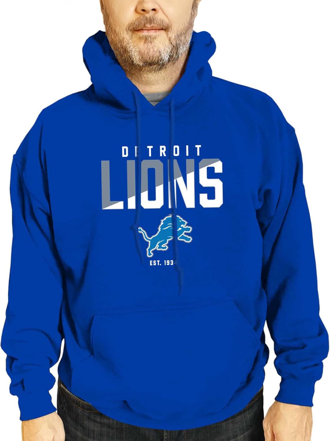 NFL Diagonal Fade Fleece Hooded Sweatshirt for True Fans