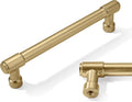 10 Pack 5 in Champagne Bronze Cabinet Pulls - Durable Champagne Brass
