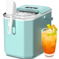 Countertop Ice Maker - Fast Bullet Ice, Portable and Self-Cleaning