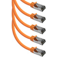 50 Micron Gold Plated 10Ft Cat8 S/FTP Shielded Ethernet Cable - High