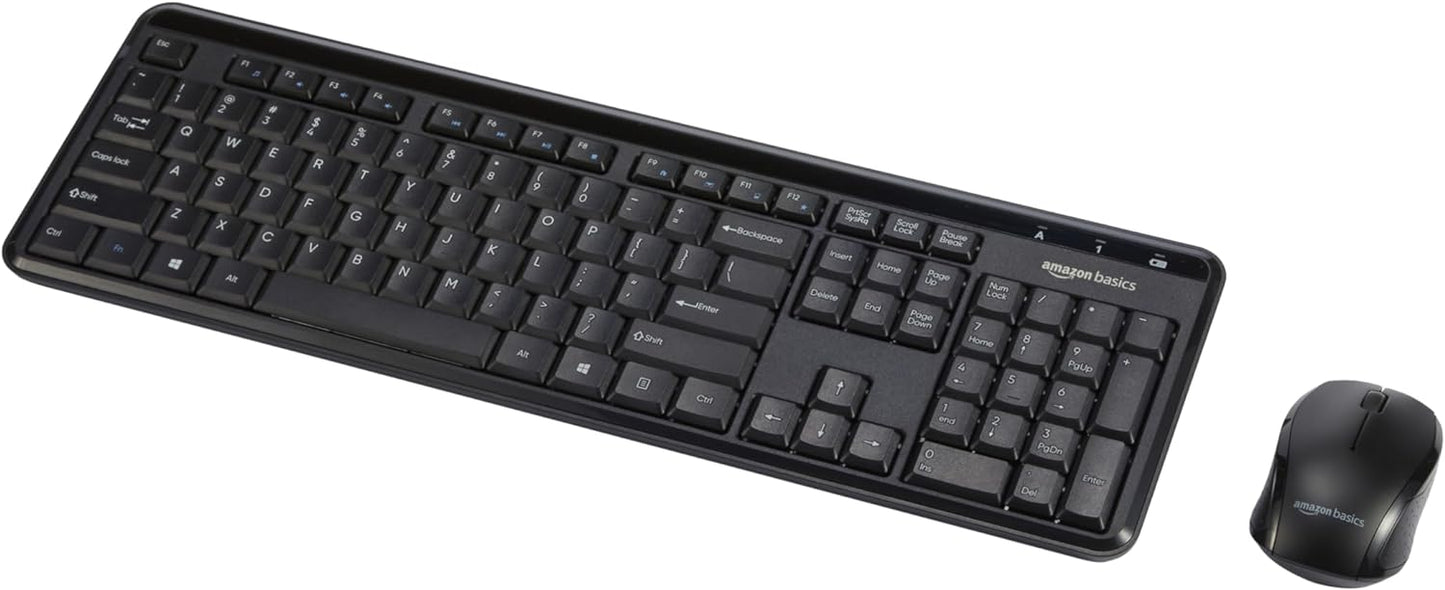 Quiet 2.4GHz Wireless Keyboard & Mouse Combo