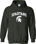 UGP Campus Apparel Collegiate Arch Logo Hoodie - Official Team Color
