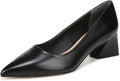 Franco Sarto Womens Racer Pointed Toe Block Heel Pump - Comfortable on