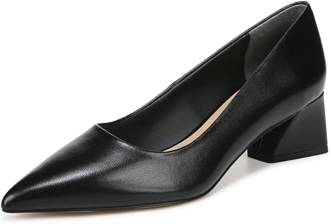 Franco Sarto Womens Racer Pointed Toe Block Heel Pump Review