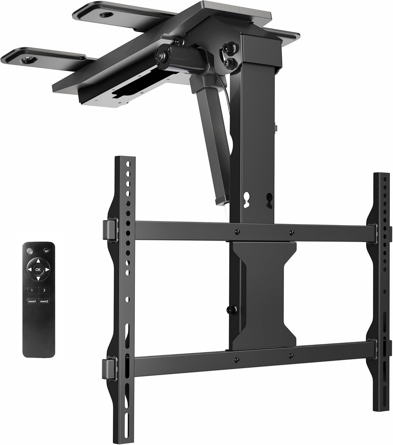 VIVO Electric Flip Down Ceiling TV Mount for 37 to 70 inch Screens