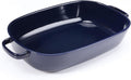 4.5 Quart Ceramic Baking Dish for Casserole and Lasagna - Deep 14x10in