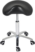 Antlu Saddle Stool Rolling Chair - Ergonomic Adjustable Stool