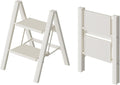 2 Step Ladder with Wide Steps and 330lb Capacity - Lightweight