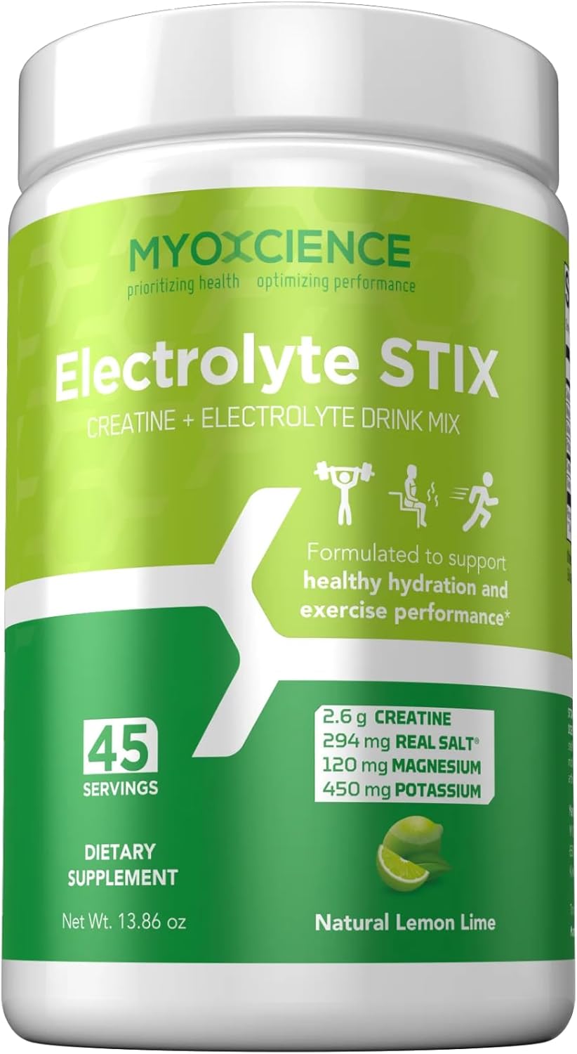 MYOXCIENCE Electrolyte STIX for Enhanced Recovery & Hydration