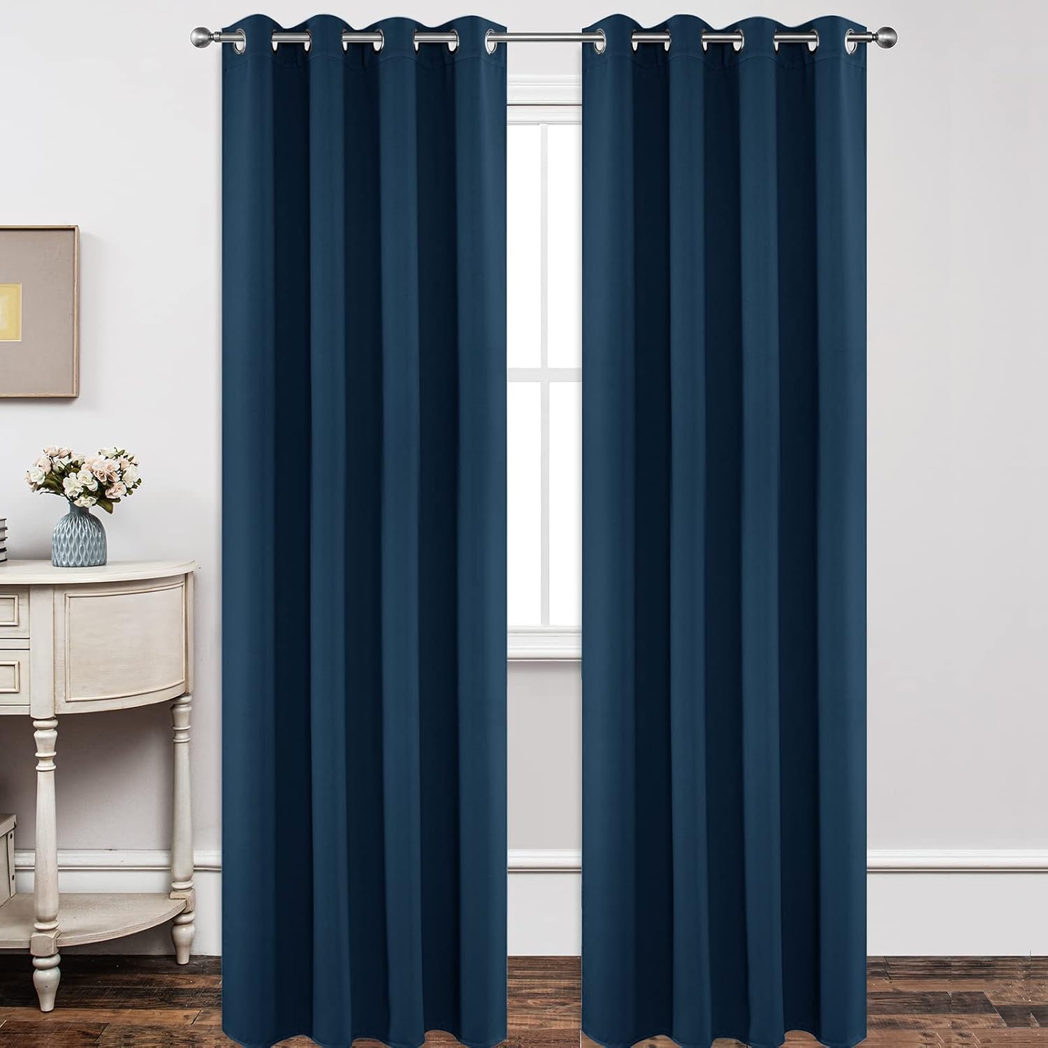 Joydeco Blackout Curtains 120 Inch Length for Energy Savings