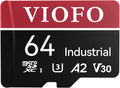 VIOFO 64GB Industrial Grade microSD Card for 4K Video Recording