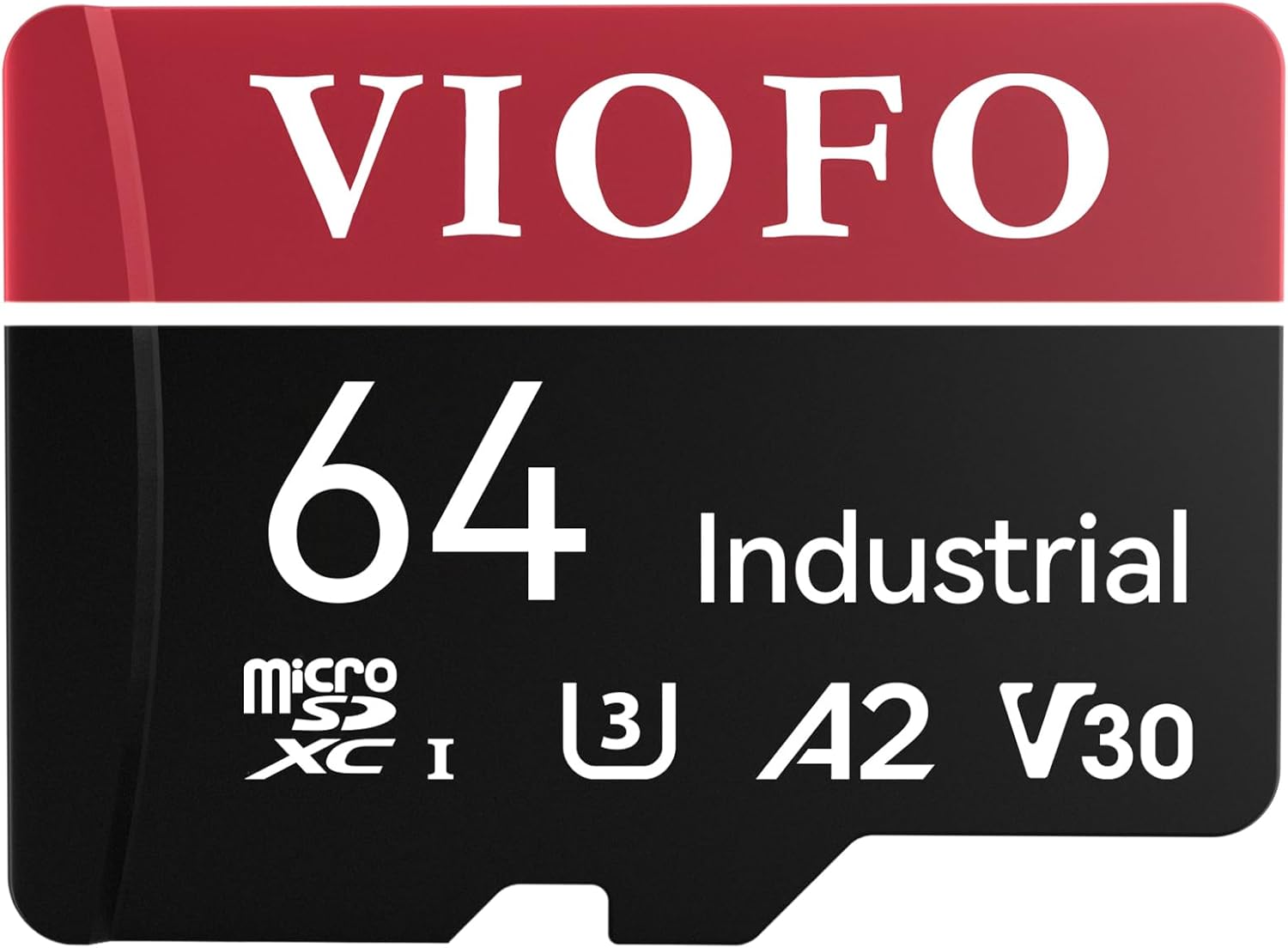 VIOFO 64GB Industrial Grade microSD Card for 4K Video Recording