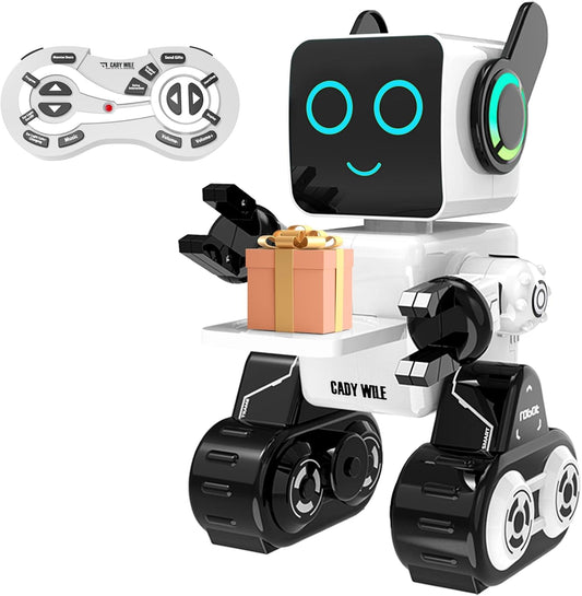Interactive RC Robot Toy for Kids - Rechargeable Fun!